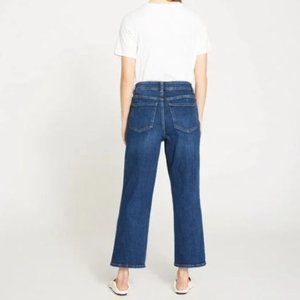Universal Standard Donna High Rise Curve Straight Leg Jeans
